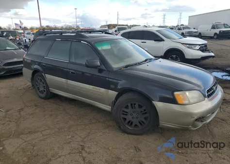 2001 Subaru Legacy Outback H6 3.0 Ll Bean из США, поврежденный, VIN 4S3BH806X17639760